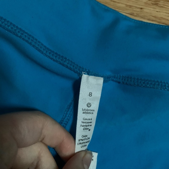 !SOLD! lululemon blue shorts - Picture 3 of 3